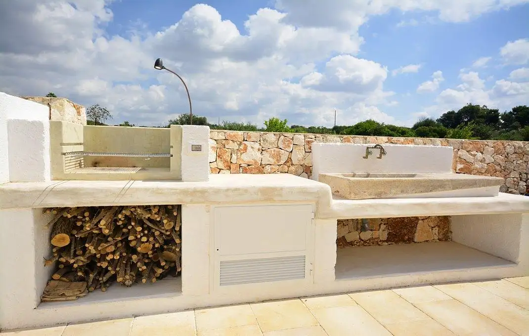 Cour - espace barbecue